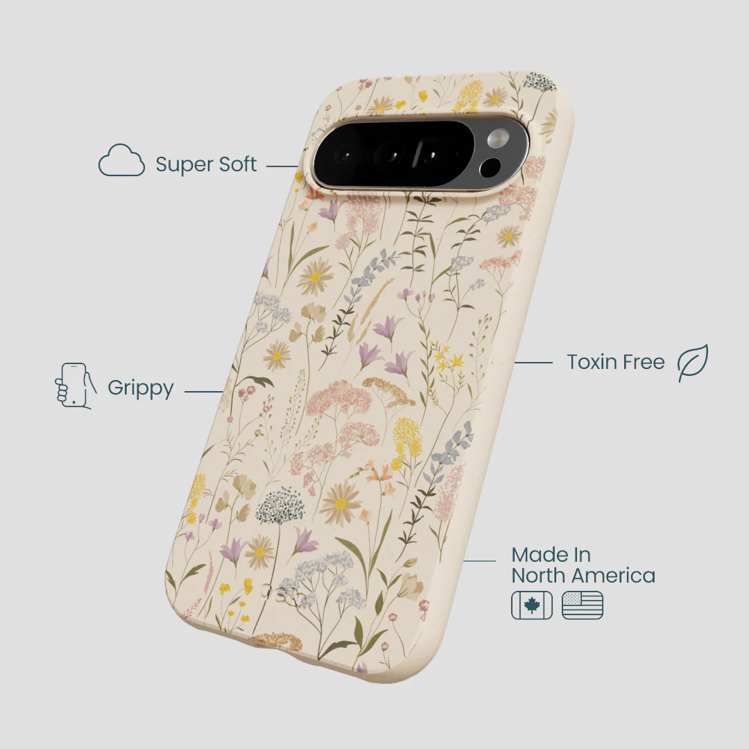 Seashell Dusty Petals Google Pixel 10 Pro XL Case - Image 3
