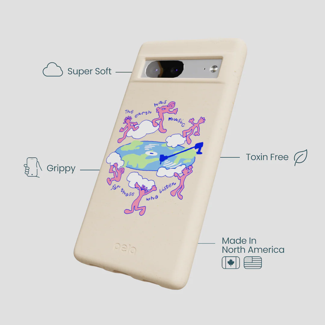 Seashell Earth Music Google Pixel 7a Case - Image 4