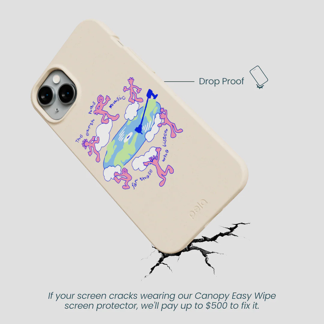 Seashell Earth Music iPhone 14 Plus Case - Image 5