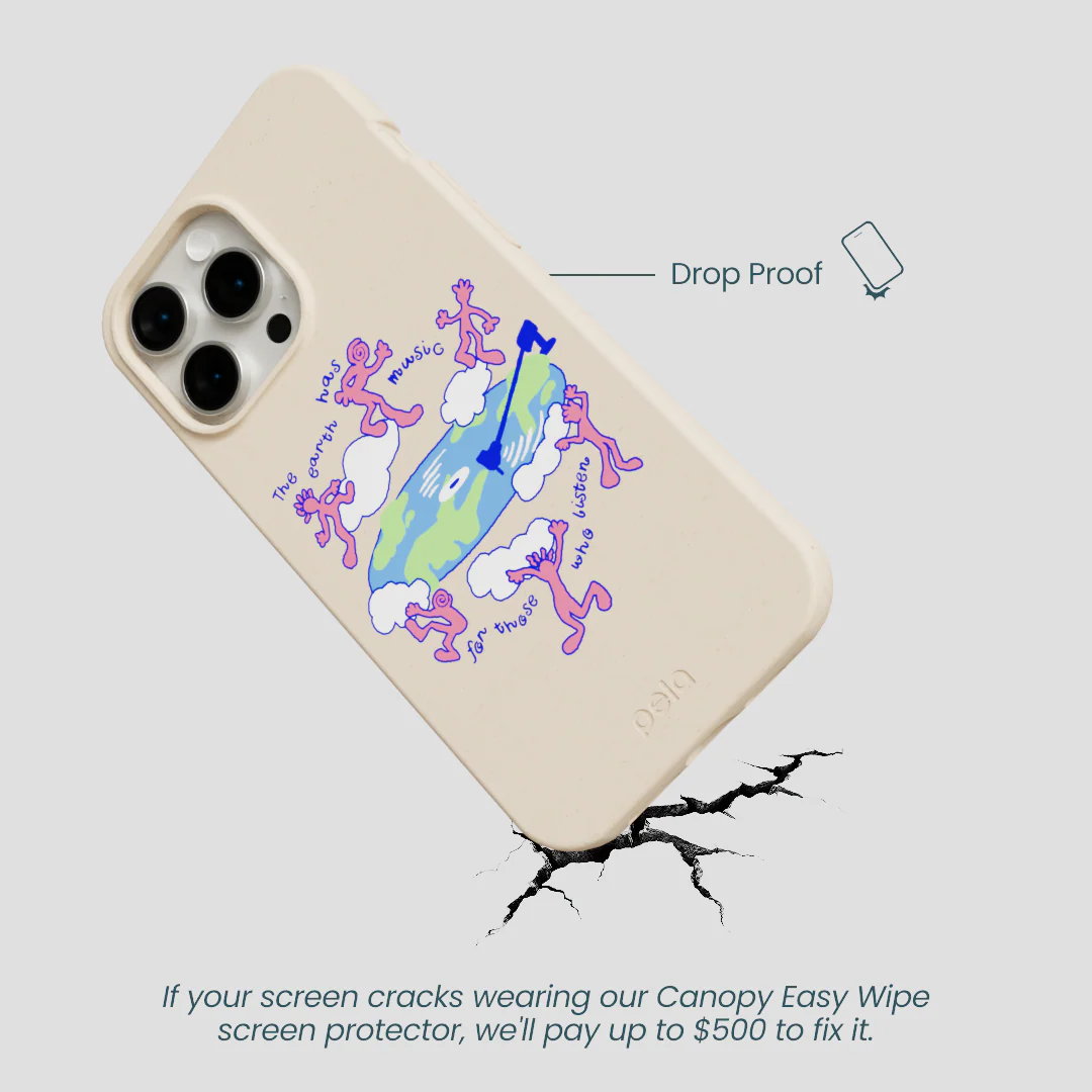 Seashell Earth Music iPhone 14 Pro Max Case - Image 5