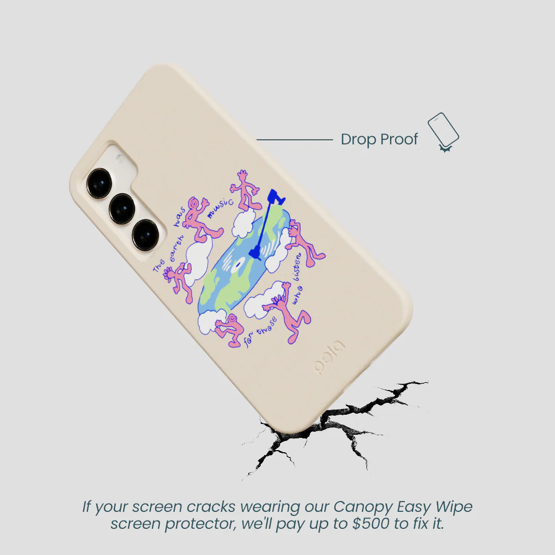 Seashell Earth Music Samsung Galaxy S24 Case - Image 5