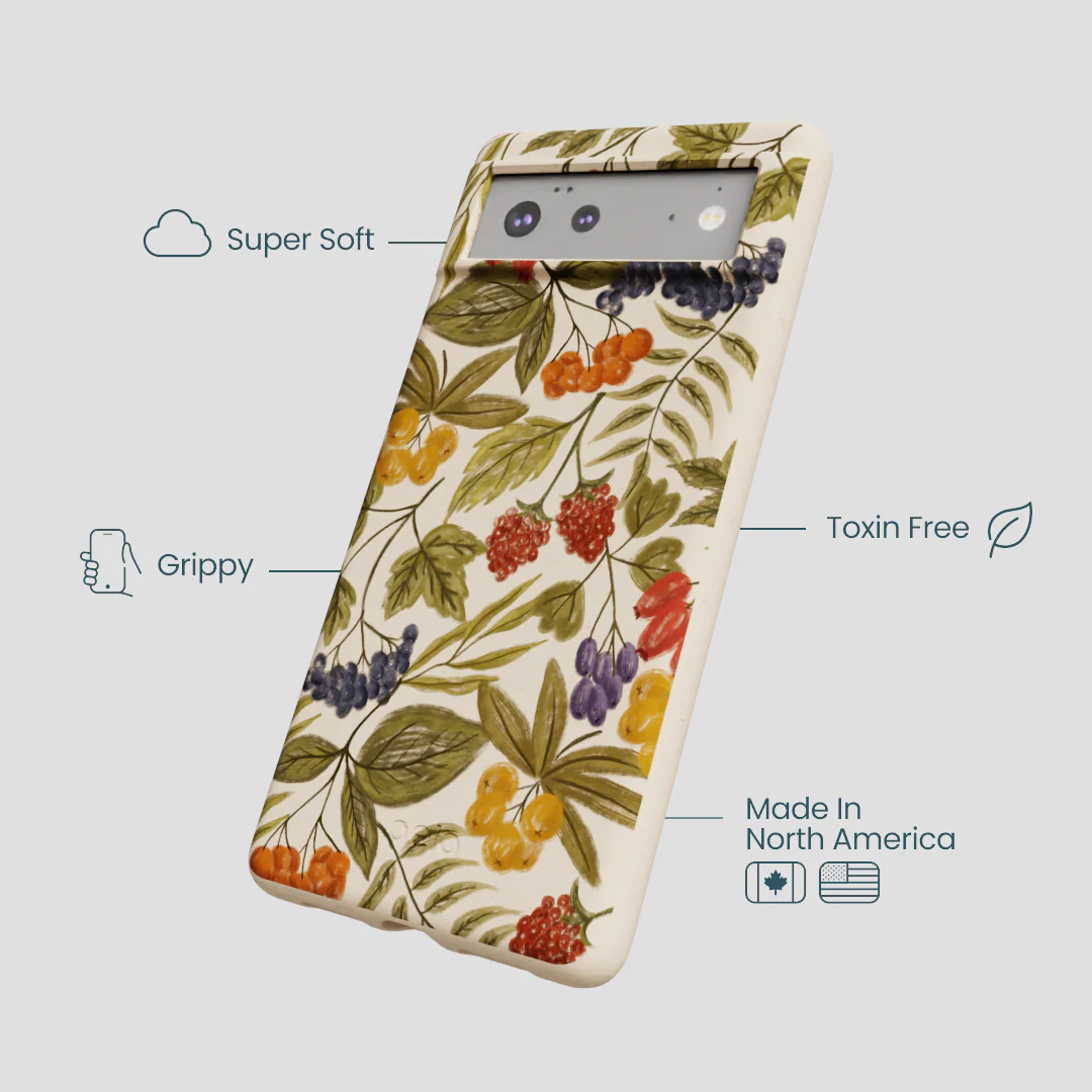 Seashell Fall Berries Google Pixel 6 Case - Image 4
