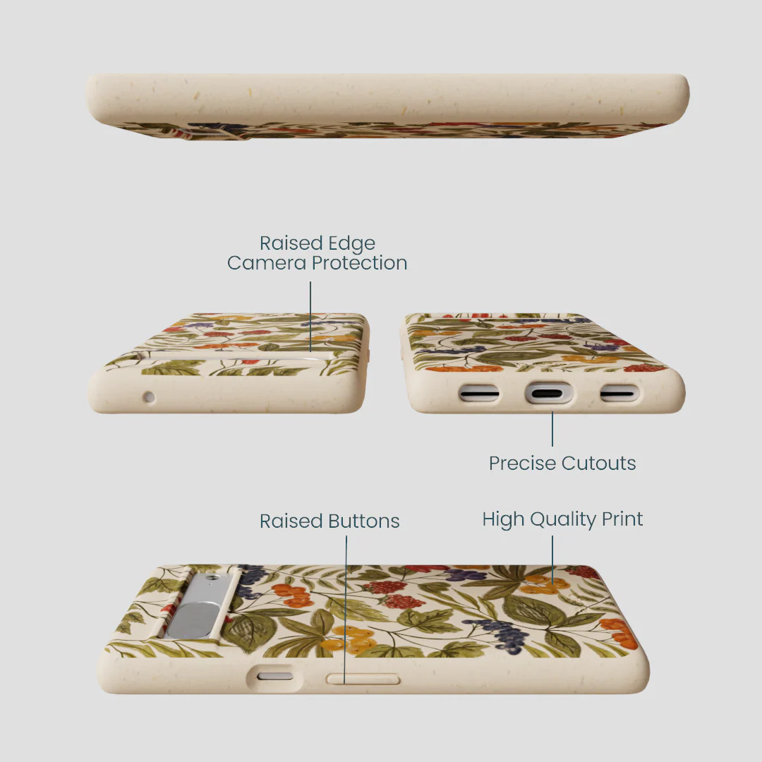 Seashell Fall Berries Google Pixel 7 Case - Image 3