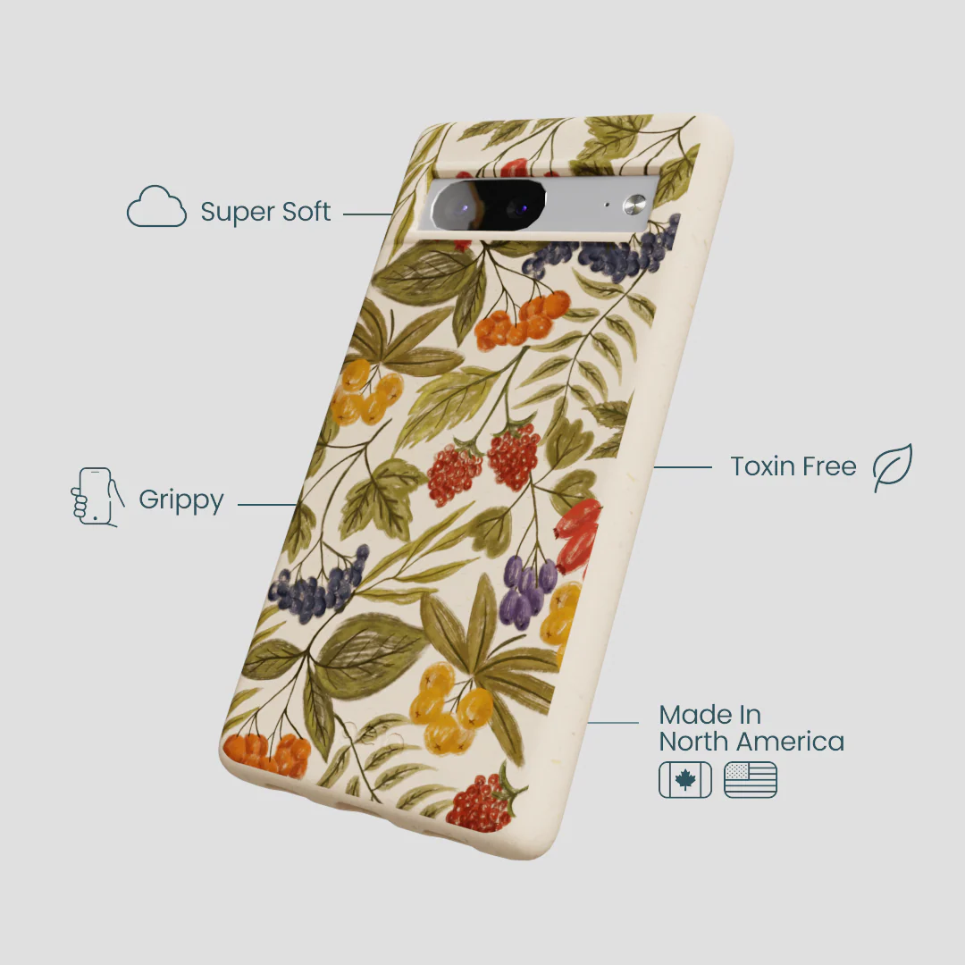 Seashell Fall Berries Google Pixel 7 Case - Image 4