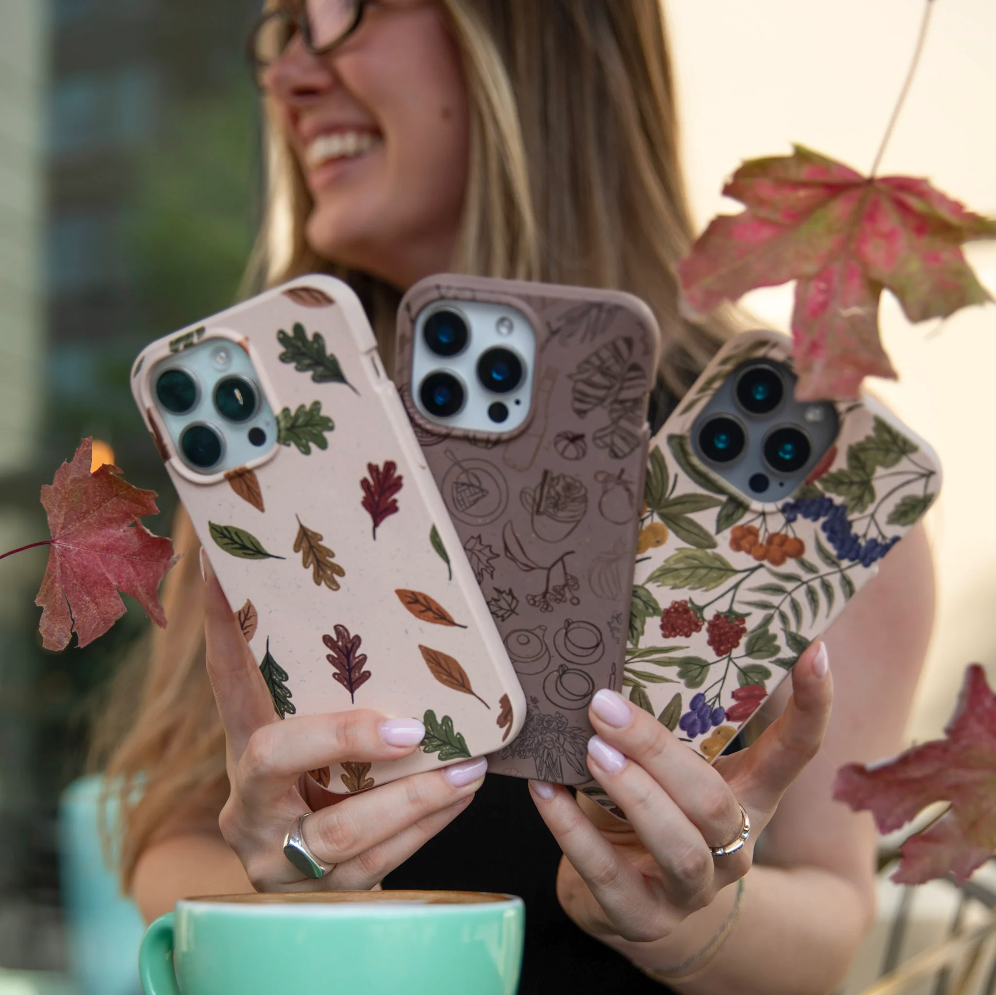 Seashell Fall Berries Google Pixel 8a Case - Image 6