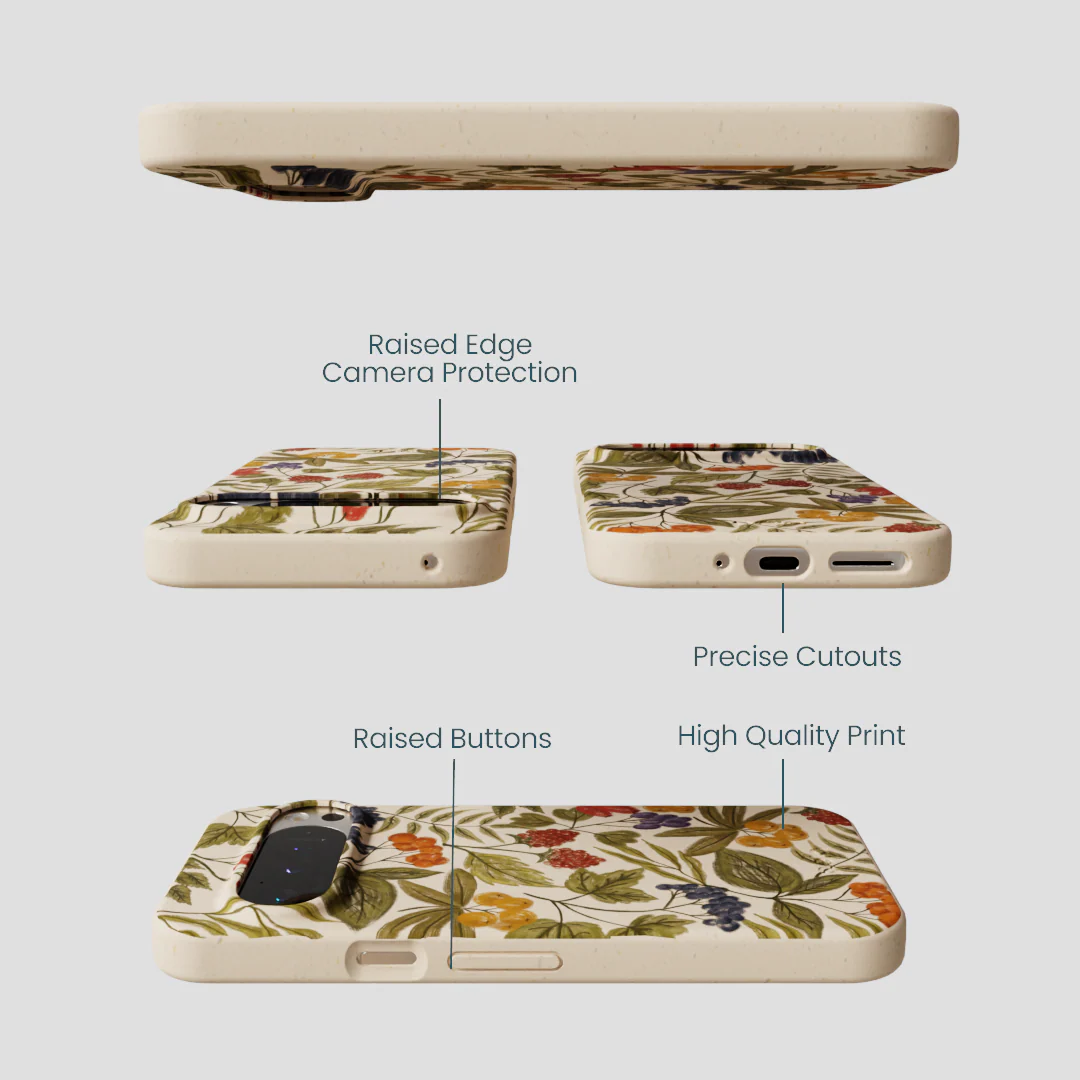 Seashell Fall Berries Google Pixel 9/9 Pro Case - Image 3
