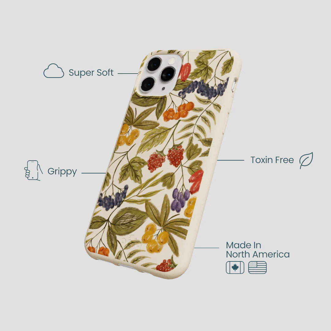 Seashell Fall Berries iPhone 11 Pro Case - Image 4