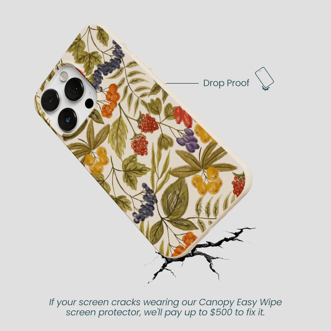 Seashell Fall Berries iPhone 13 Pro Max Case - Image 5
