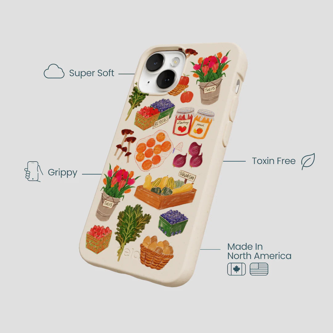 Seashell Farm Market iPhone 13 Case - Image 3