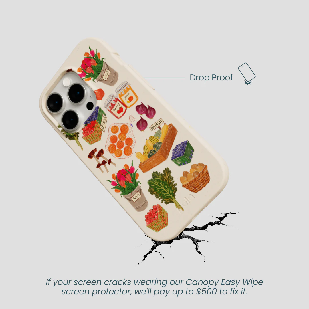 Seashell Farm Market iPhone 14 Pro Case - Image 5