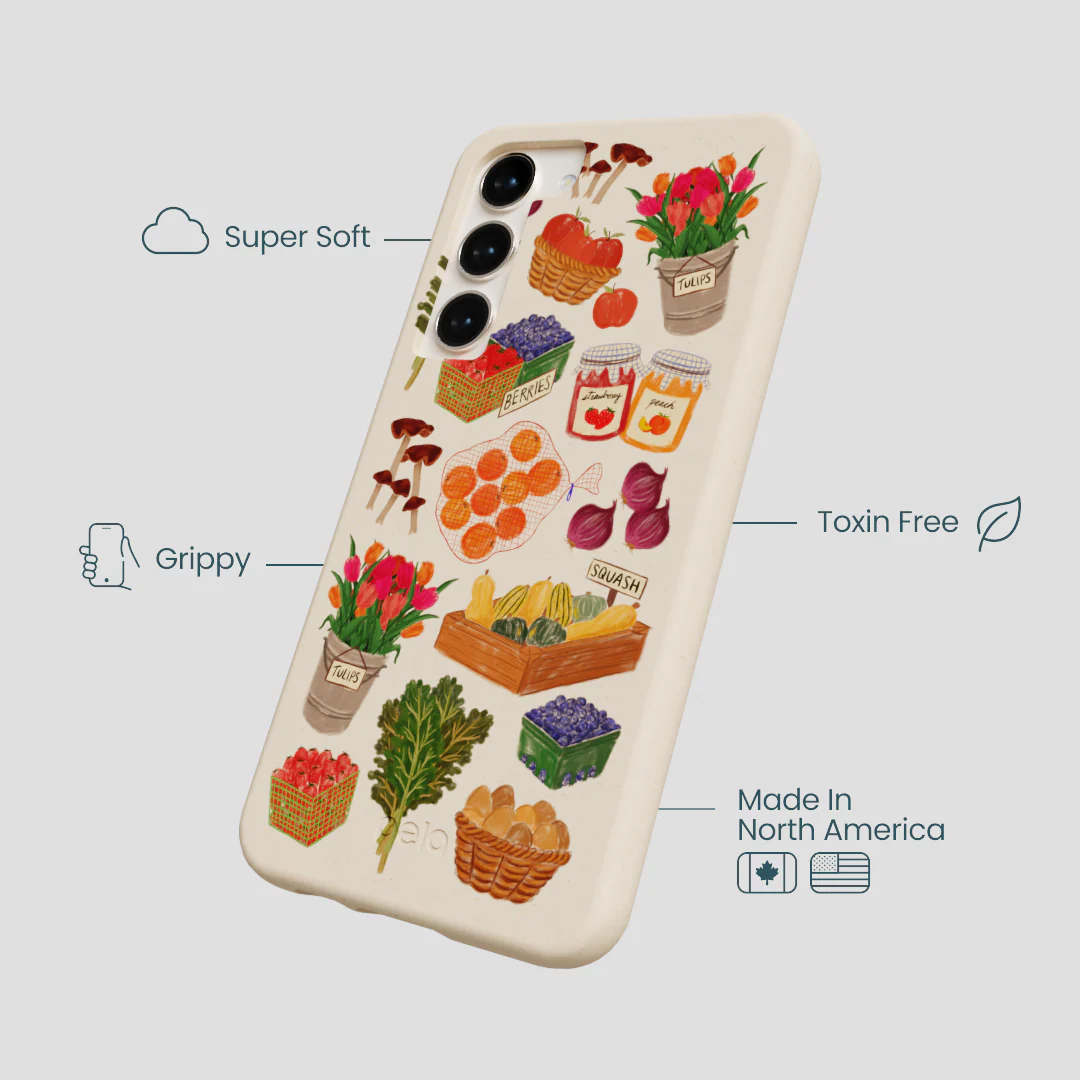 Seashell Farm Market Samsung Galaxy S23+(Plus) Case - Image 4