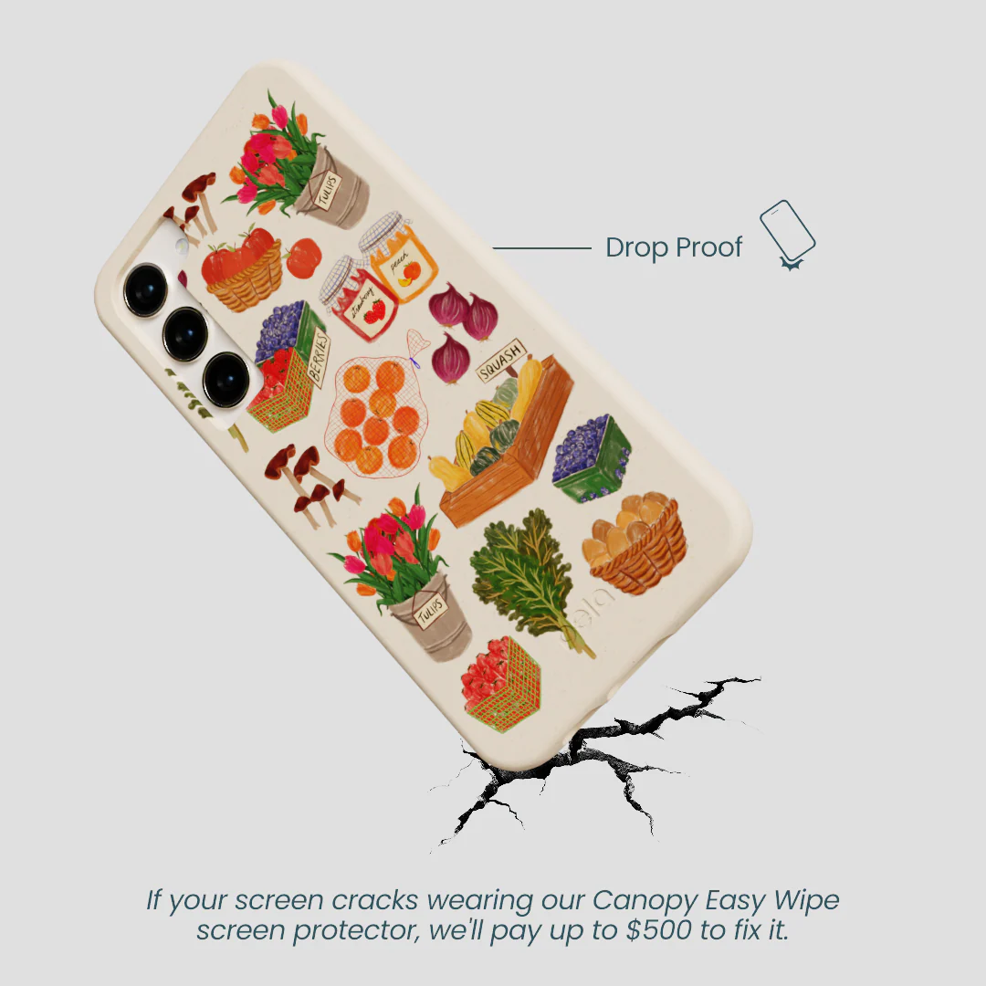Seashell Farm Market Samsung Galaxy S23+(Plus) Case - Image 5