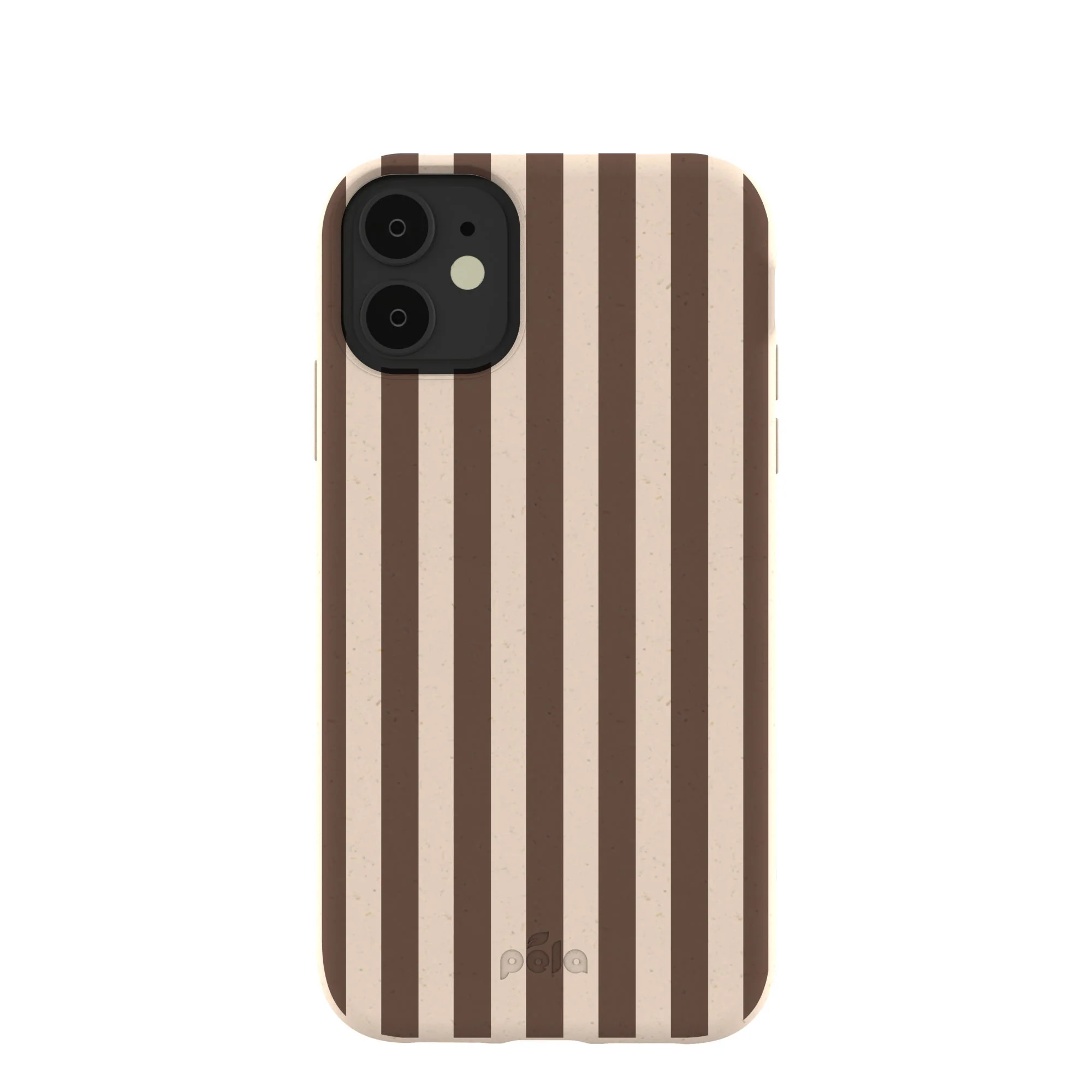 Seashell Fawn Stripes iPhone 11 Case