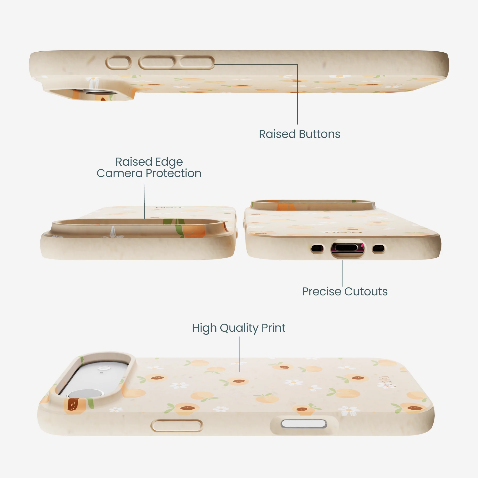 Seashell Feeling Peachy iPhone Air Case - Image 2
