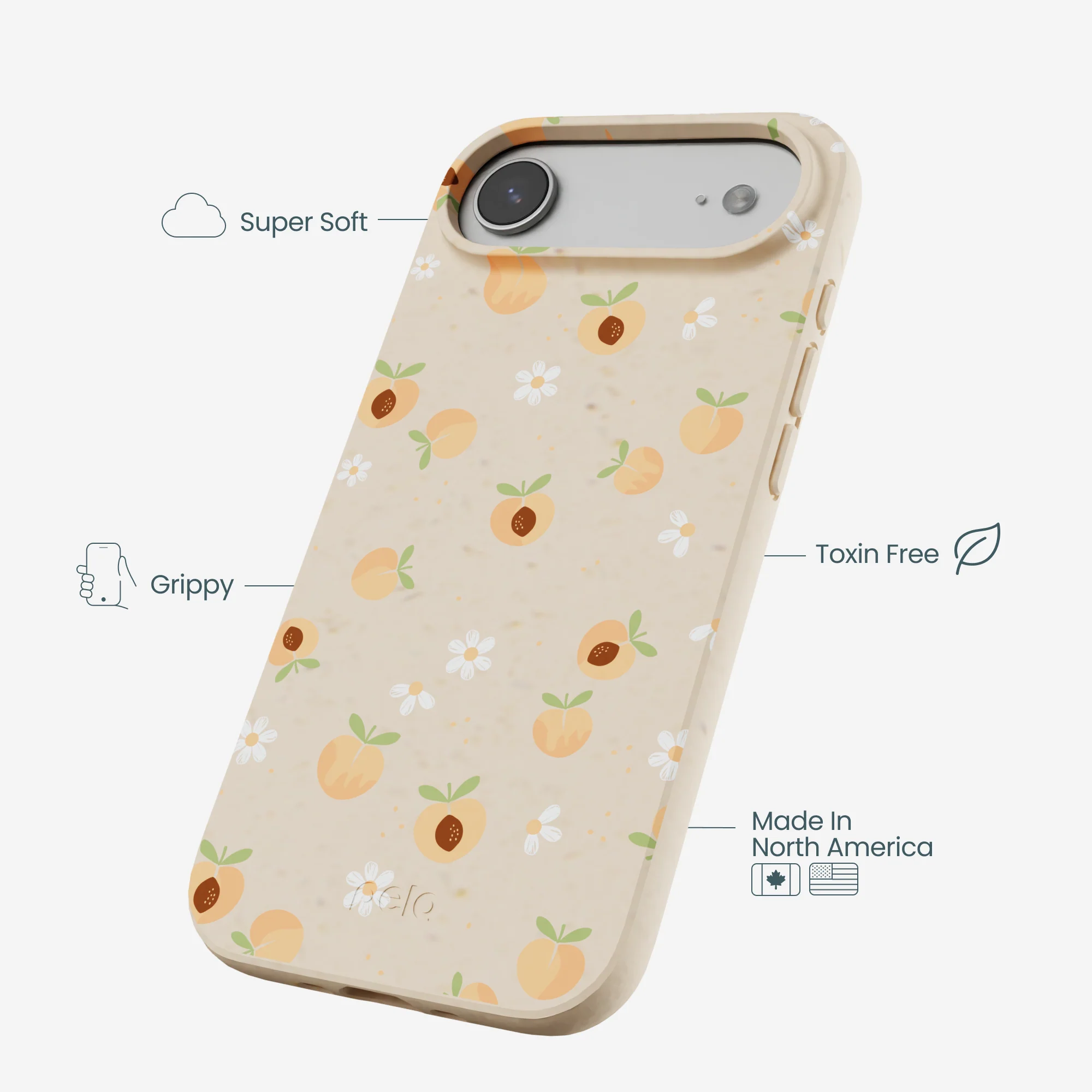 Seashell Feeling Peachy iPhone Air Case - Image 3
