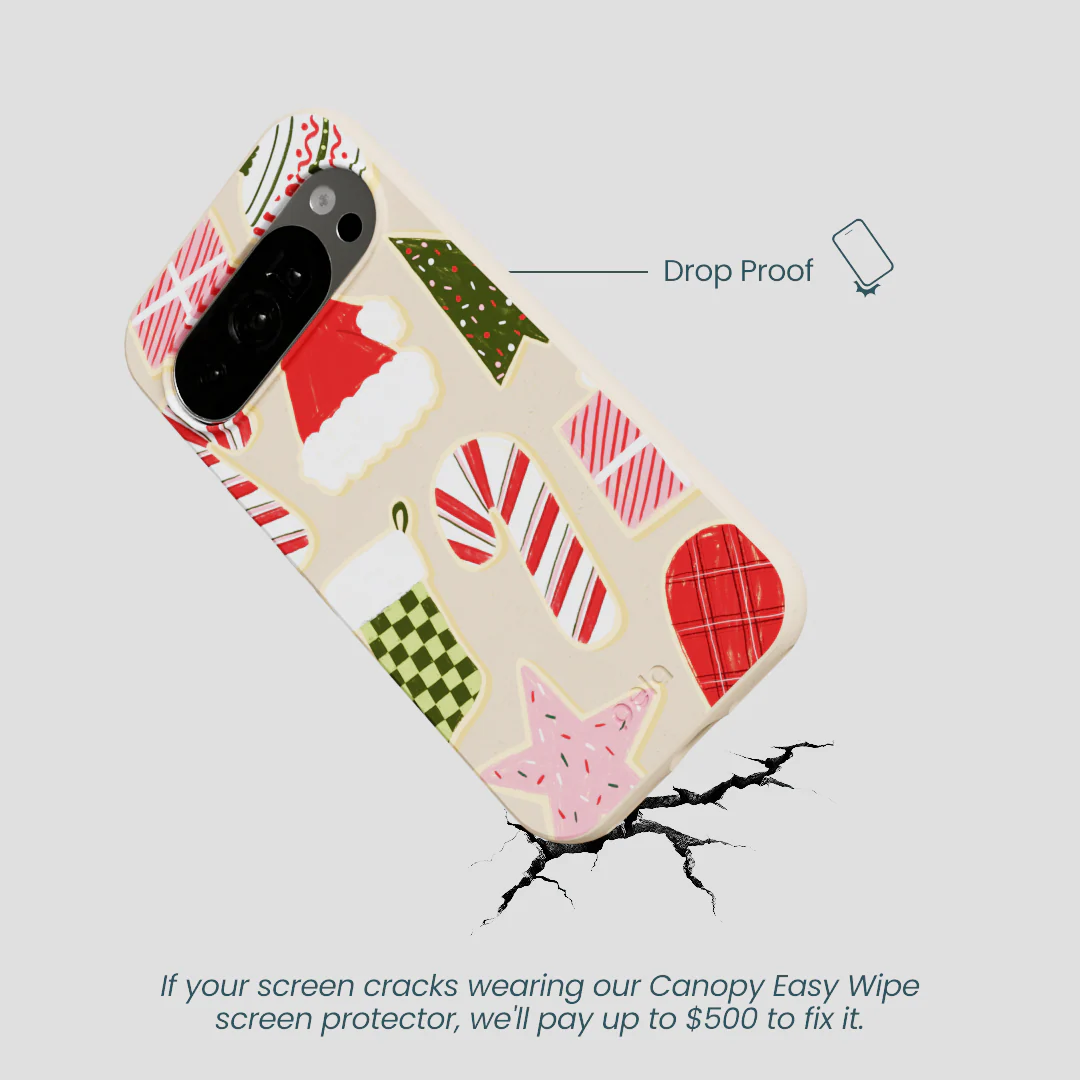 Seashell Festive Cookies Google Pixel 10/10 Pro Case - Image 5