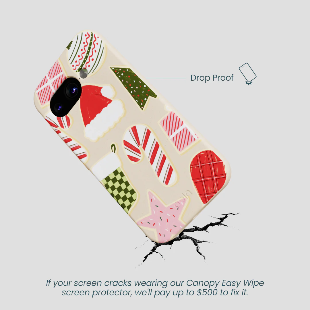 Seashell Festive Cookies Google Pixel 9a Case - Image 5