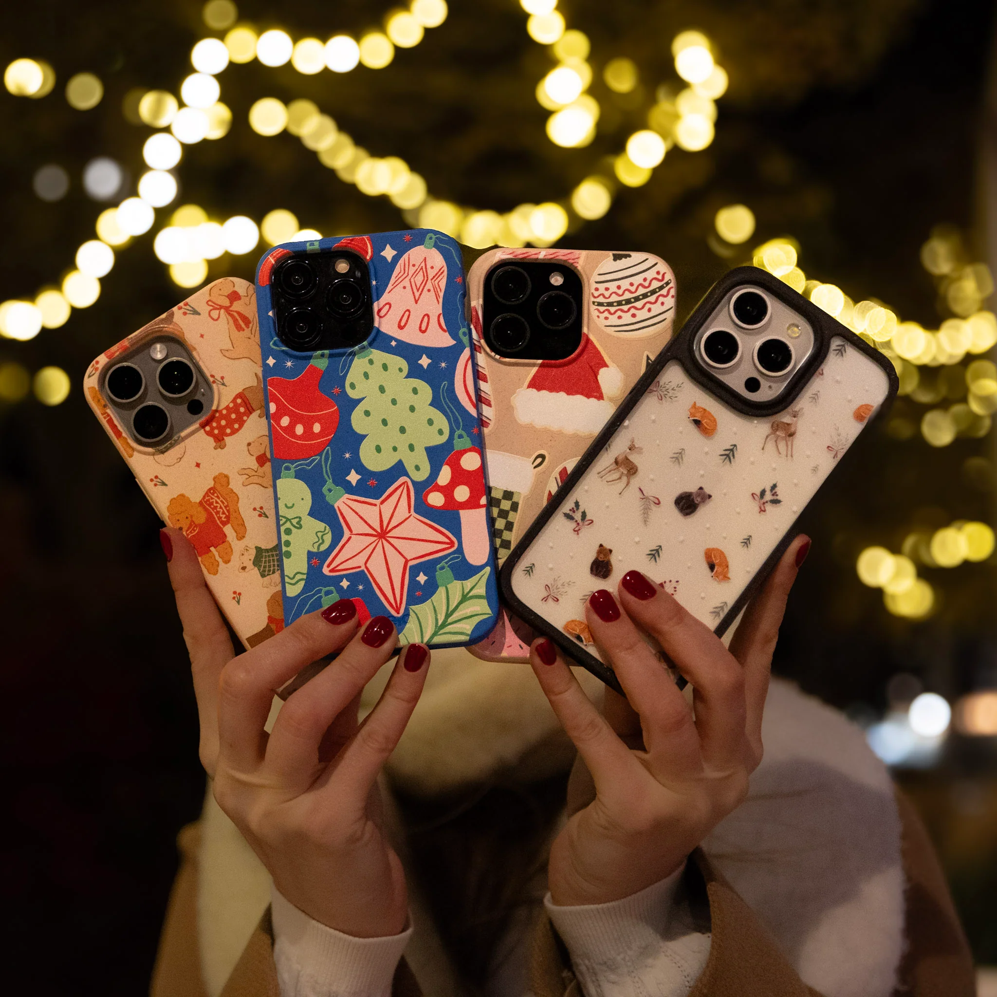 Seashell Festive Cookies iPhone Air Case - Image 10
