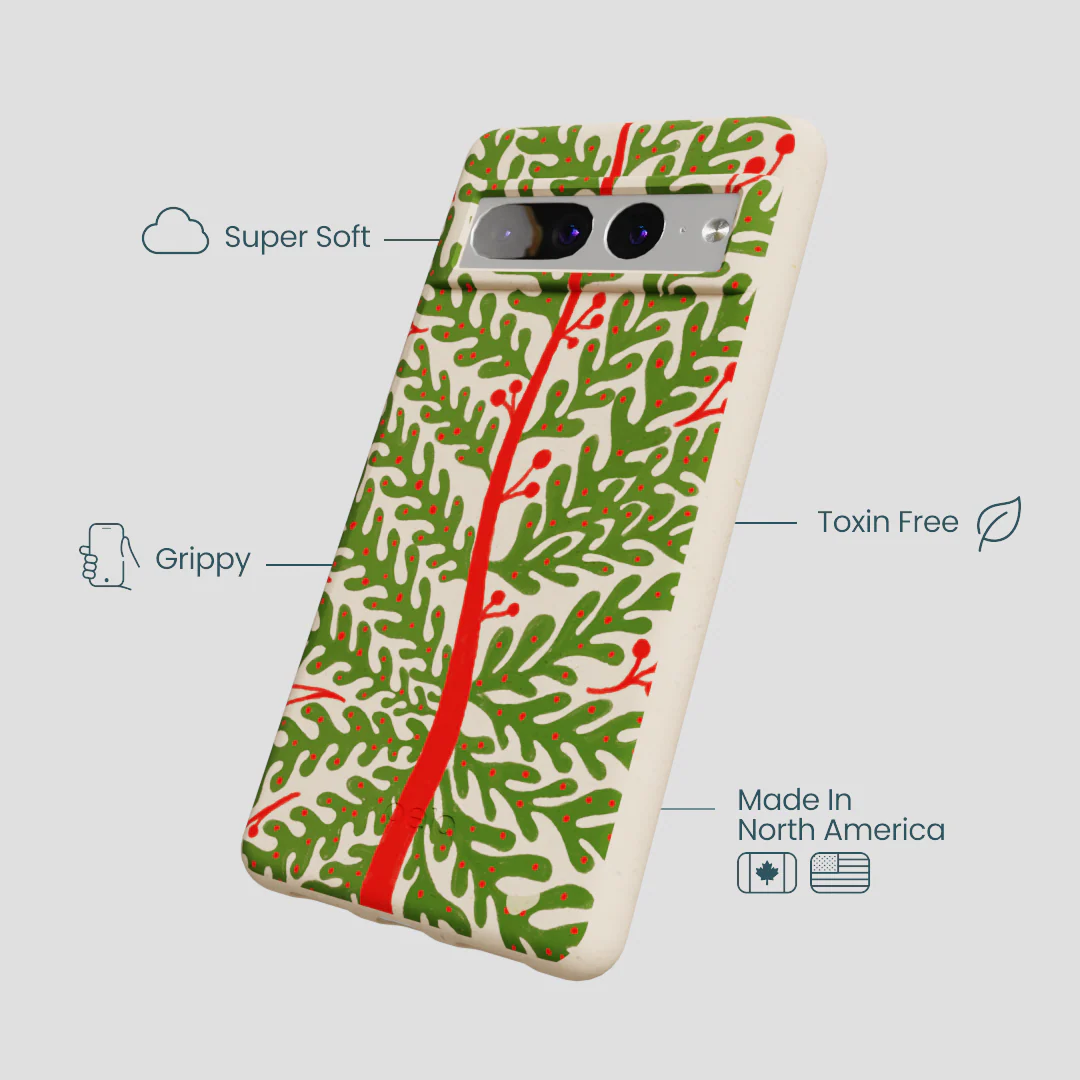 Seashell Festive Foliage Google Pixel 7 Pro Case - Image 4