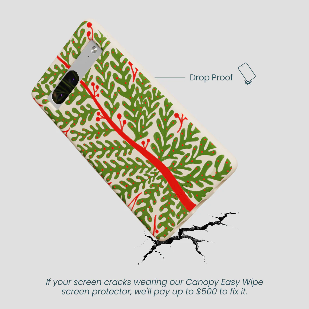 Seashell Festive Foliage Google Pixel 7a Case - Image 5