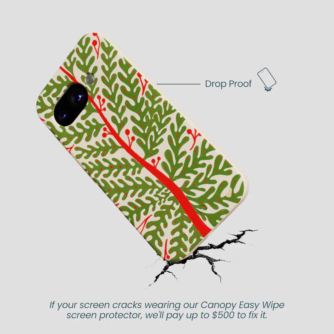 Seashell Festive Foliage Google Pixel 9a Case - Image 5