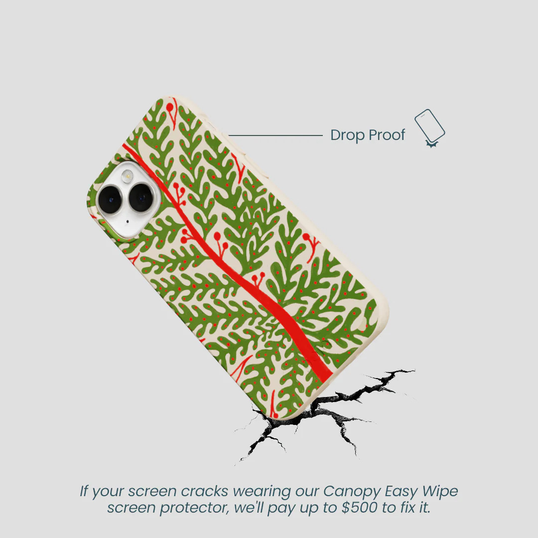 Seashell Festive Foliage iPhone 13 Mini Case - Image 5