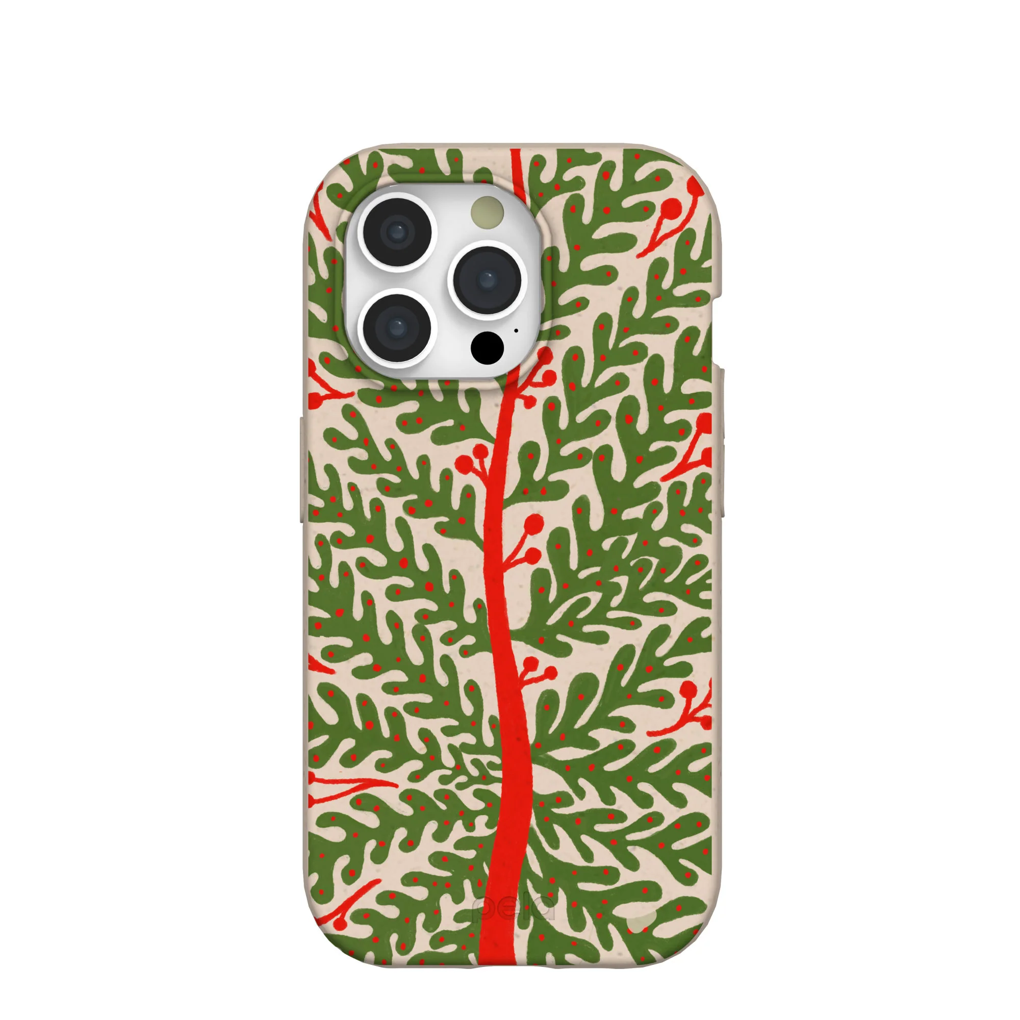 Seashell Festive Foliage iPhone 15 Pro Case