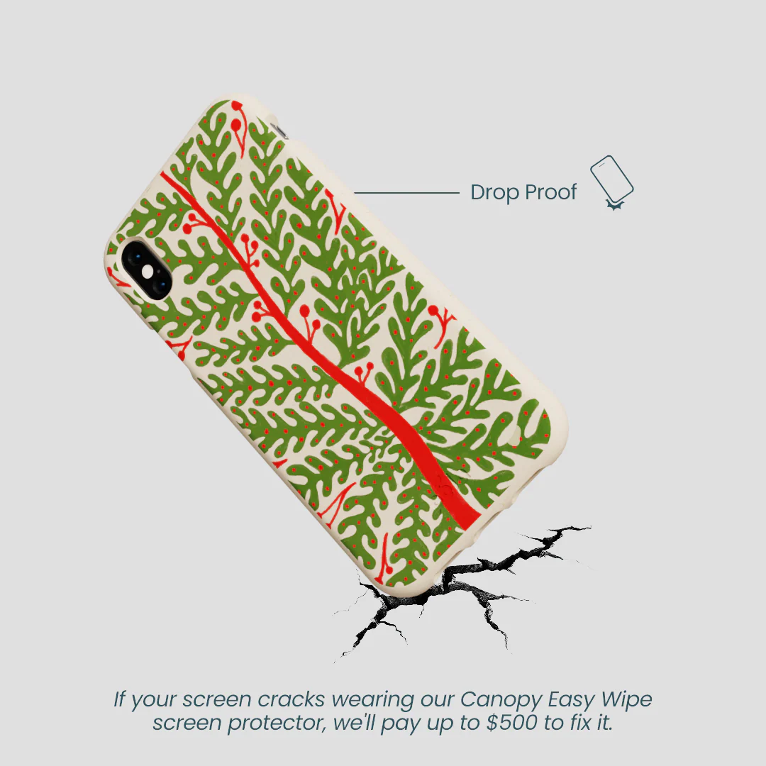 Seashell Festive Foliage iPhone XR Case - Image 5
