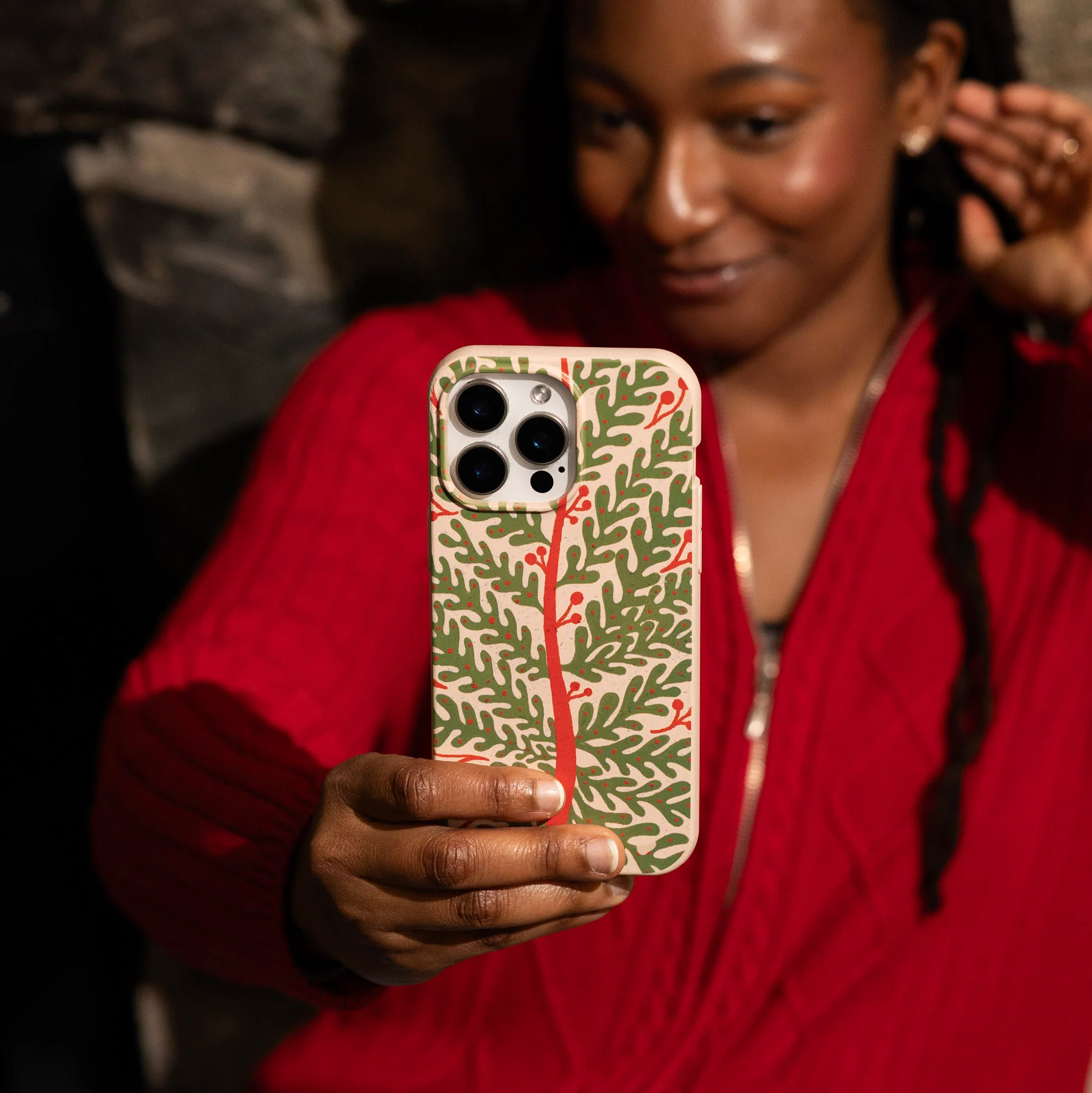 Seashell Festive Foliage Google Pixel 10a Case - Image 2