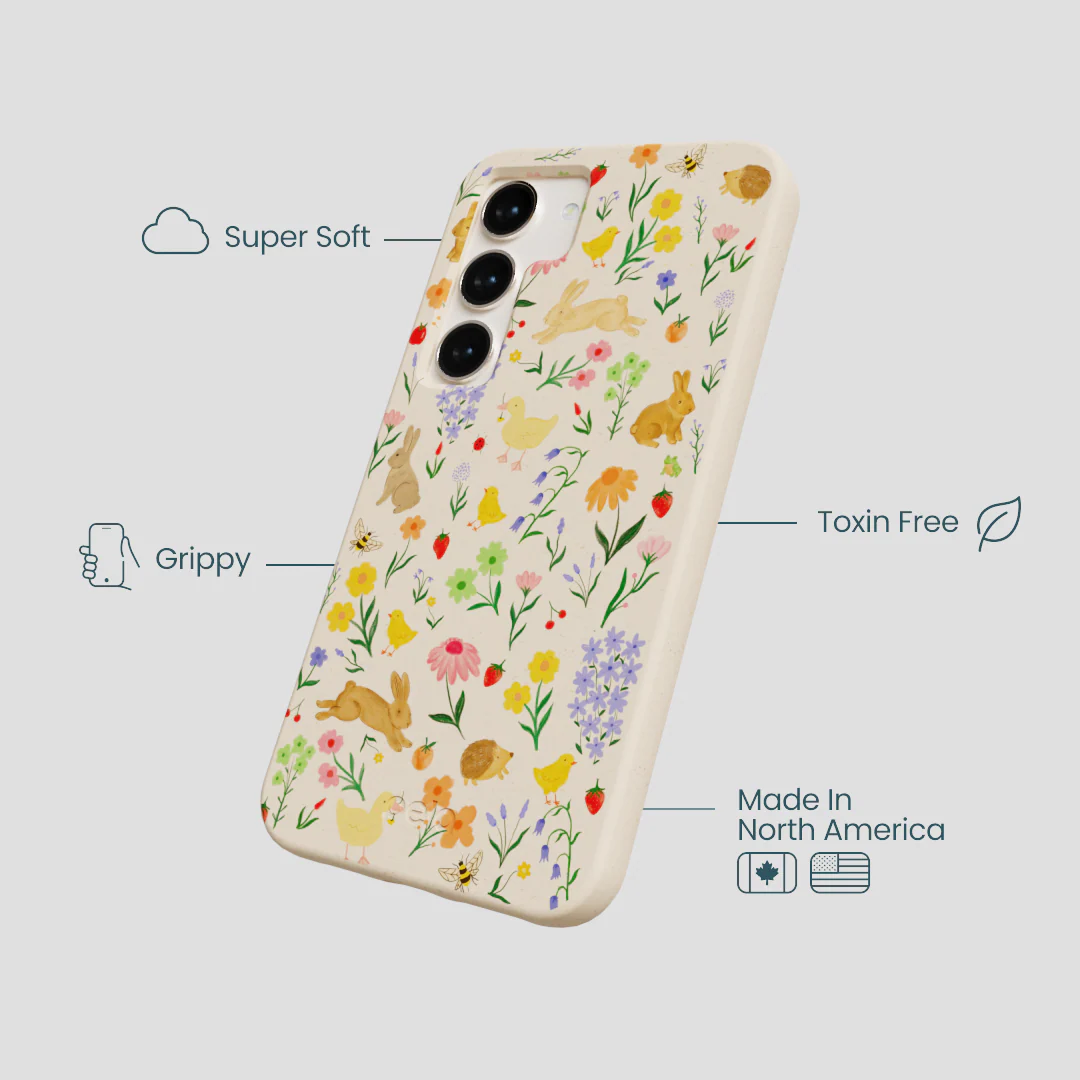 Seashell Flourish Samsung Galaxy S24 Case - Image 4