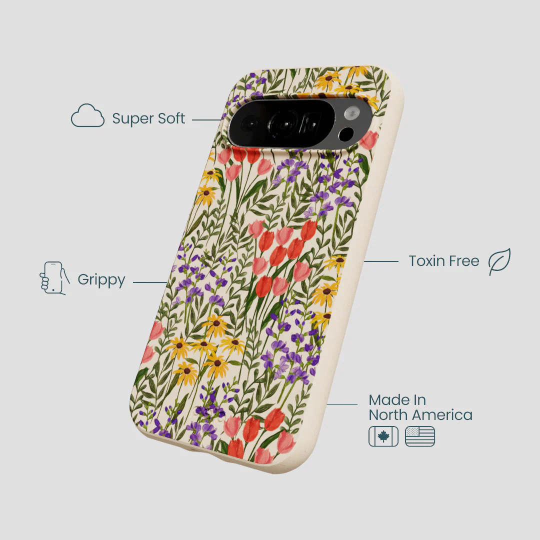 Seashell Flower Field Google Pixel 10/10 Pro Case - Image 4