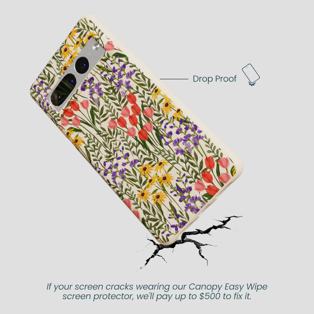 Seashell Flower Field Google Pixel 7 Pro Case - Image 5
