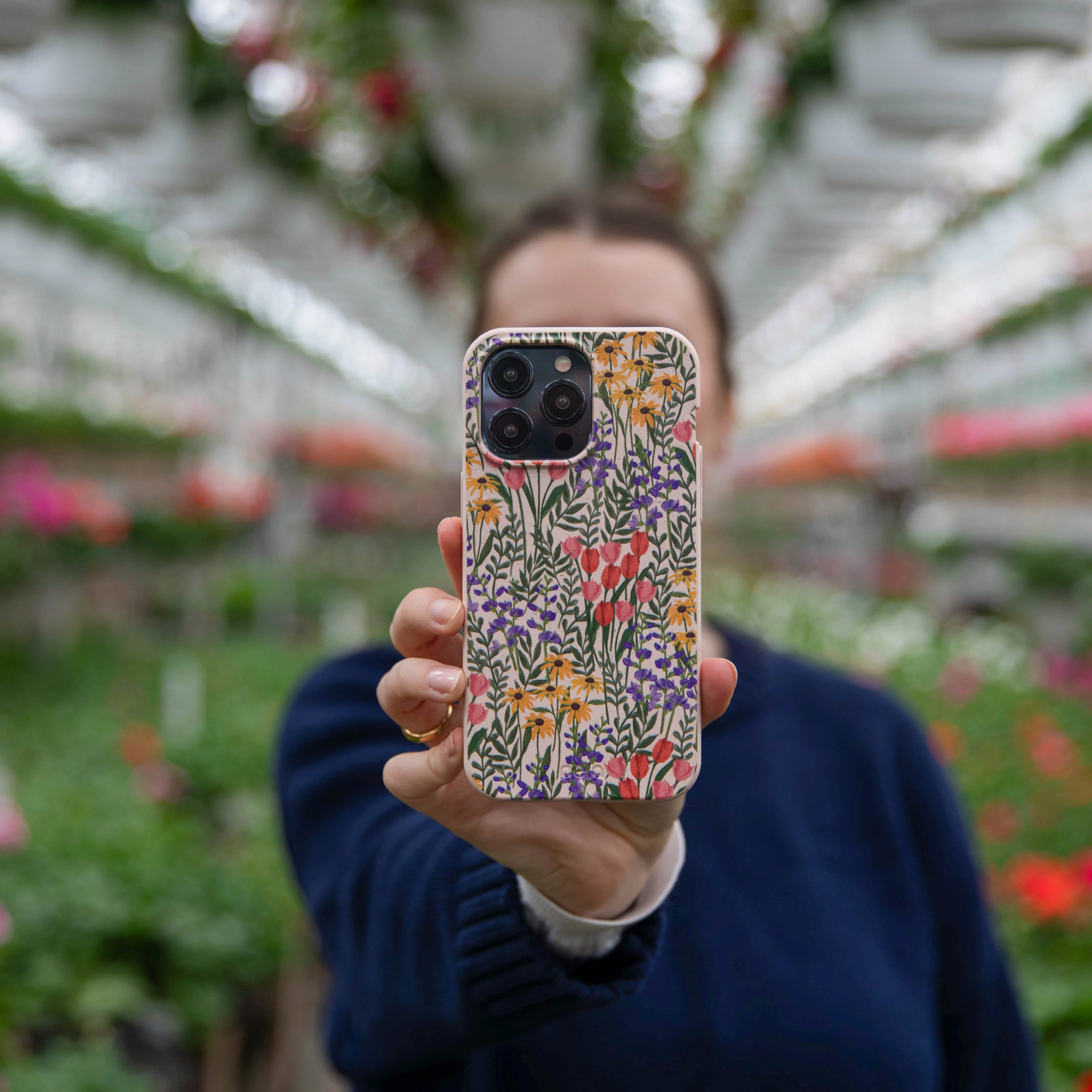 Seashell Flower Field Google Pixel 7a Case - Image 2