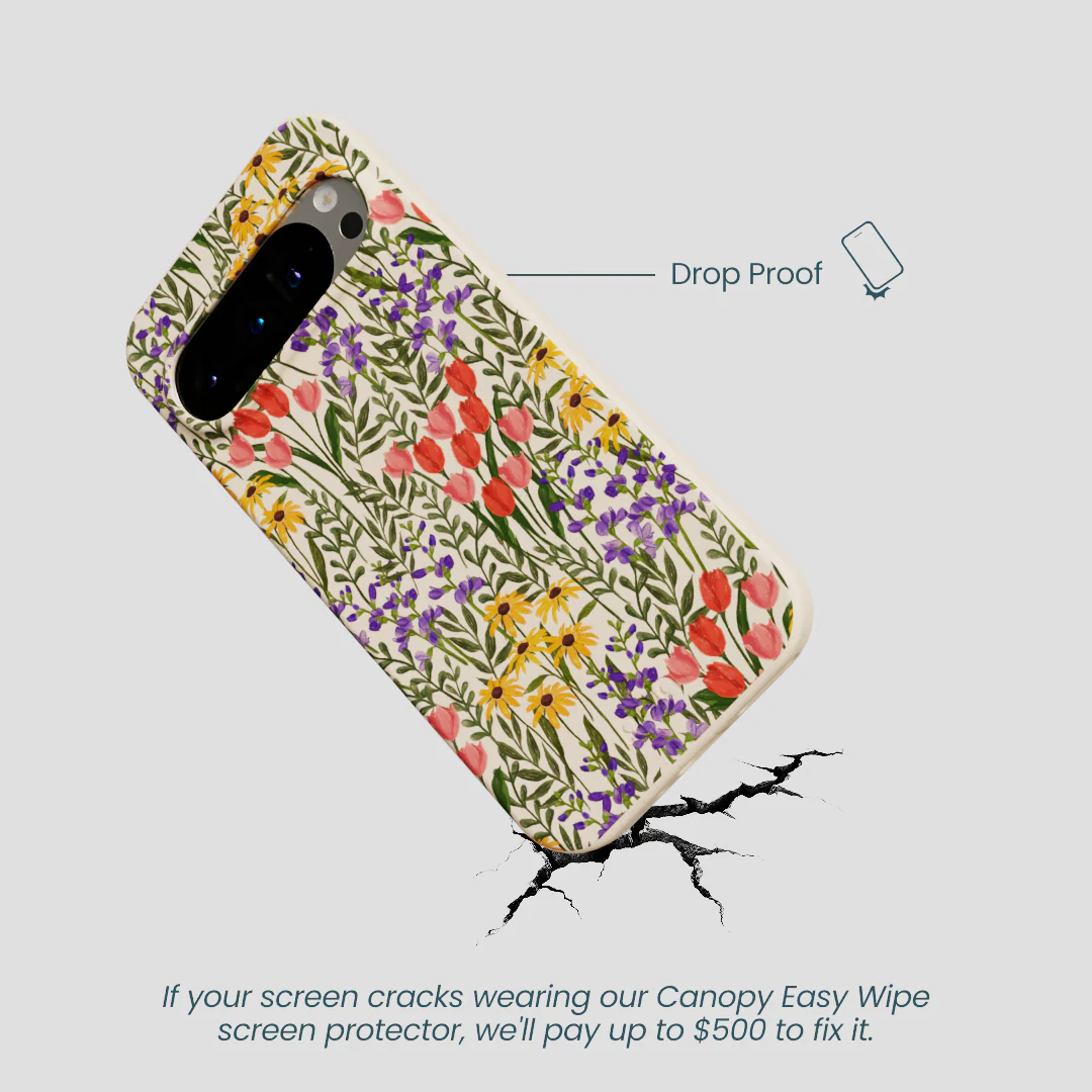 Seashell Flower Field Google Pixel 9/9 Pro Case - Image 5