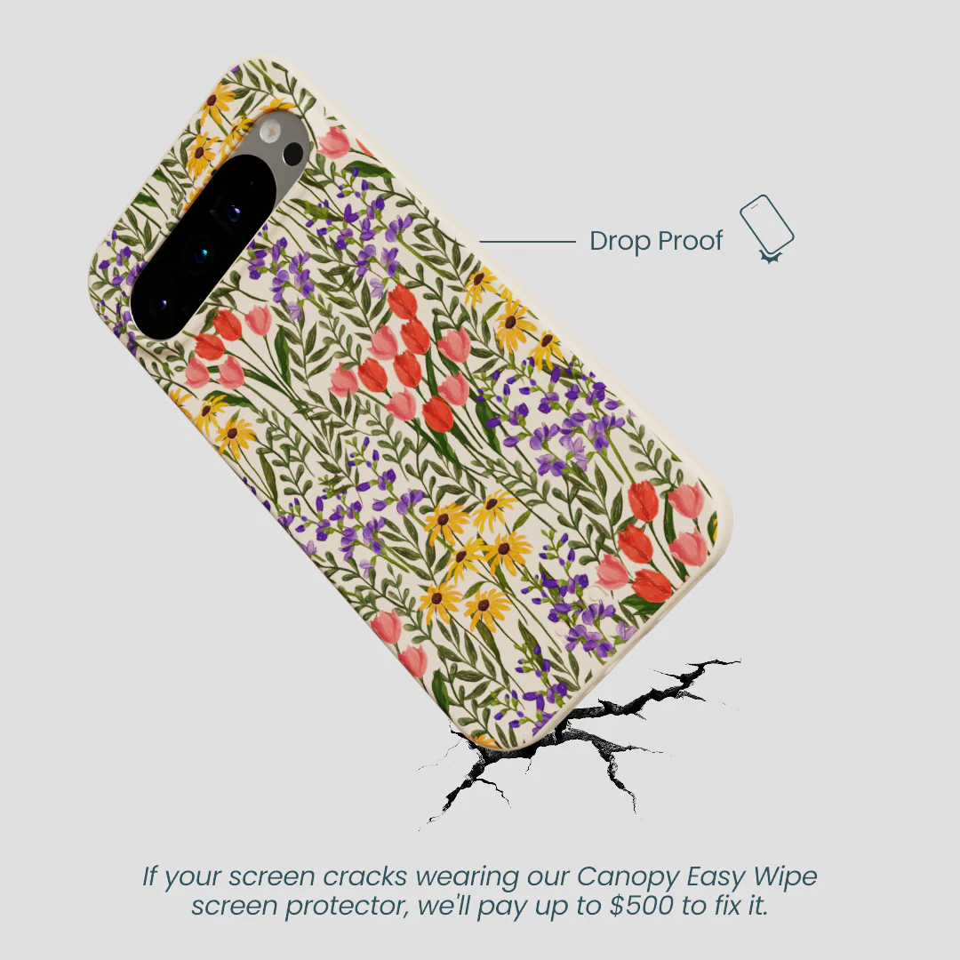 Seashell Flower Field Google Pixel 9 Pro XL Case - Image 5