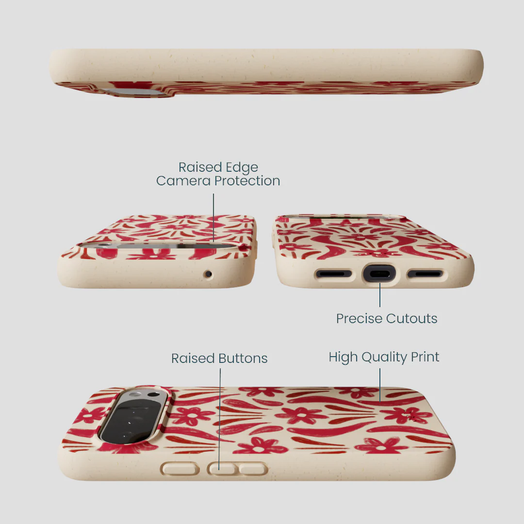 Seashell Flower Stack Google Pixel 10 Pro XL Case - Image 3
