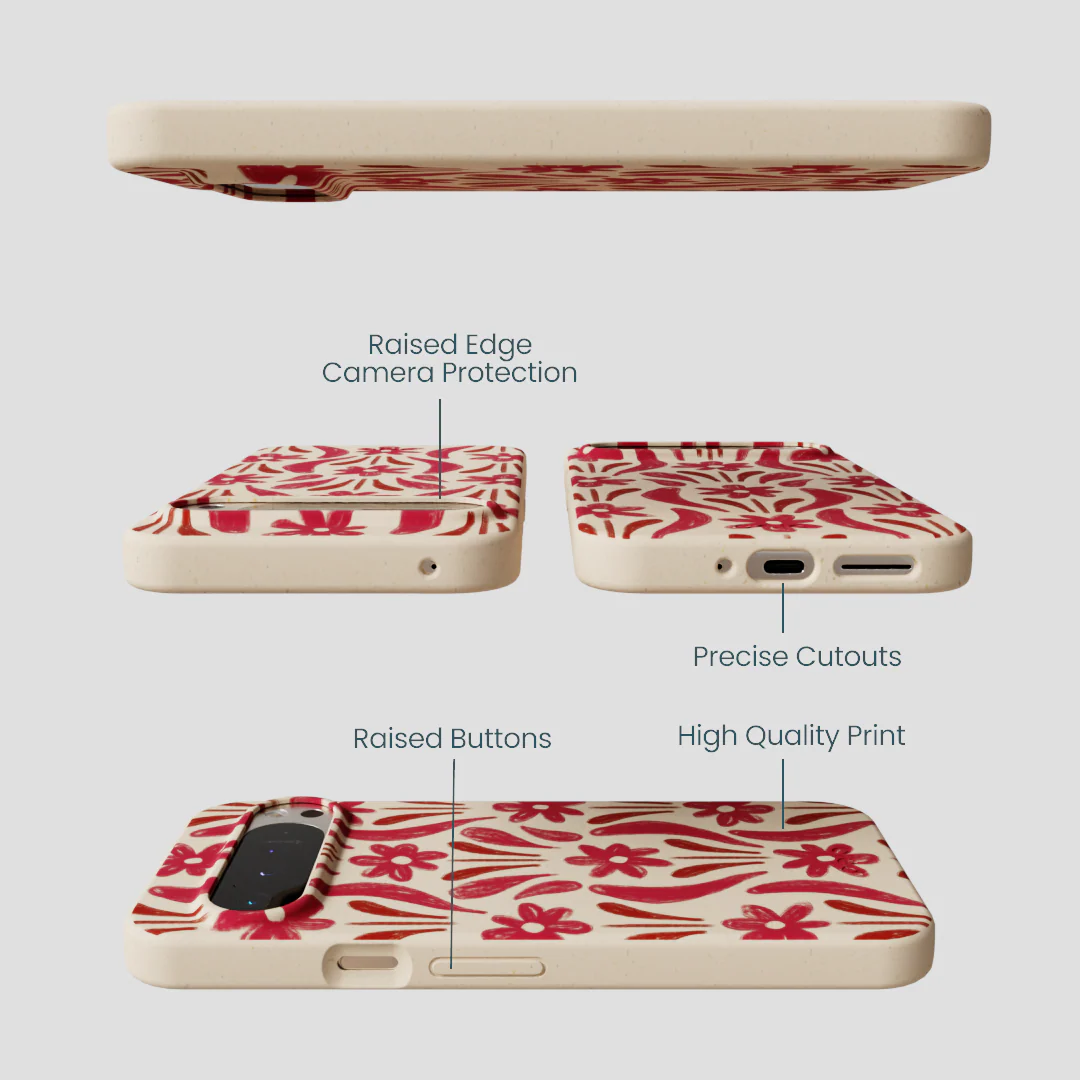 Seashell Flower Stack Google Pixel 9 Pro XL Case - Image 3