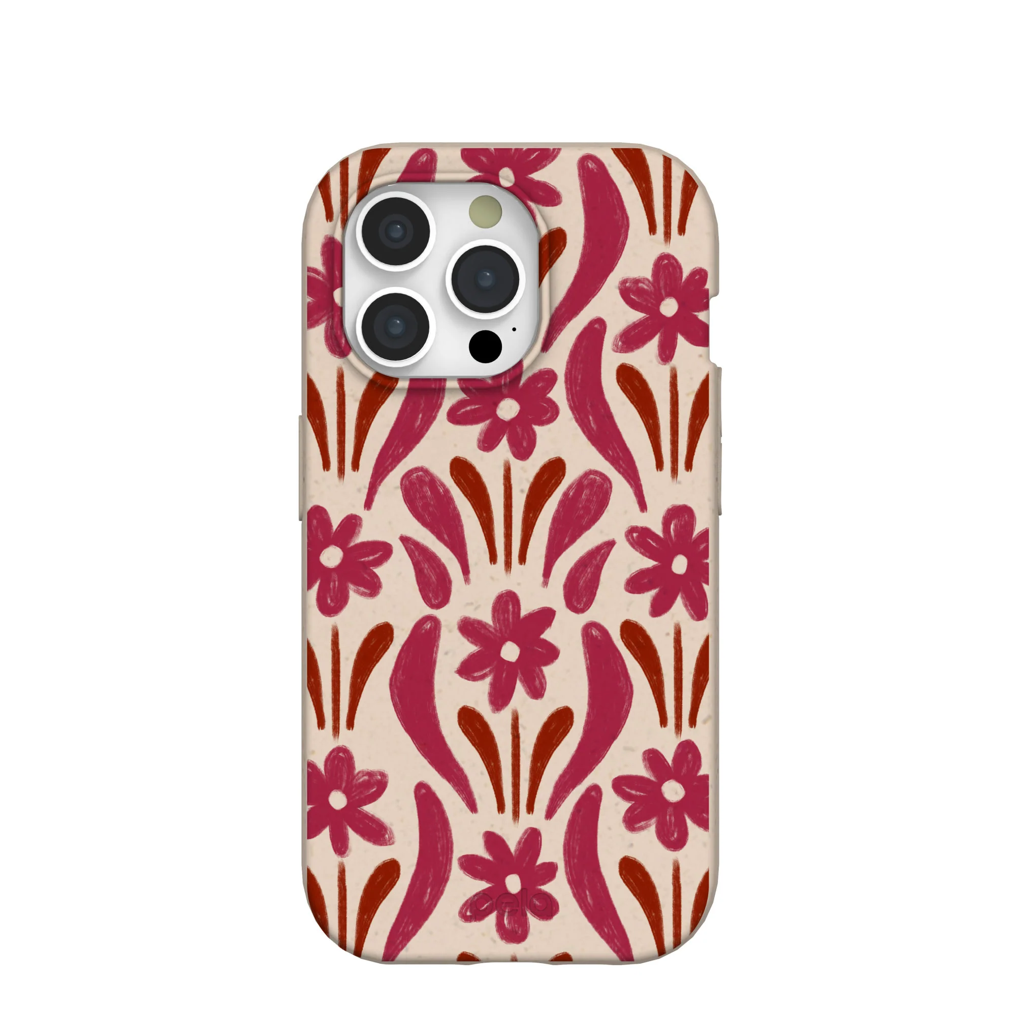 Seashell Flower Stack iPhone 15 Pro Case