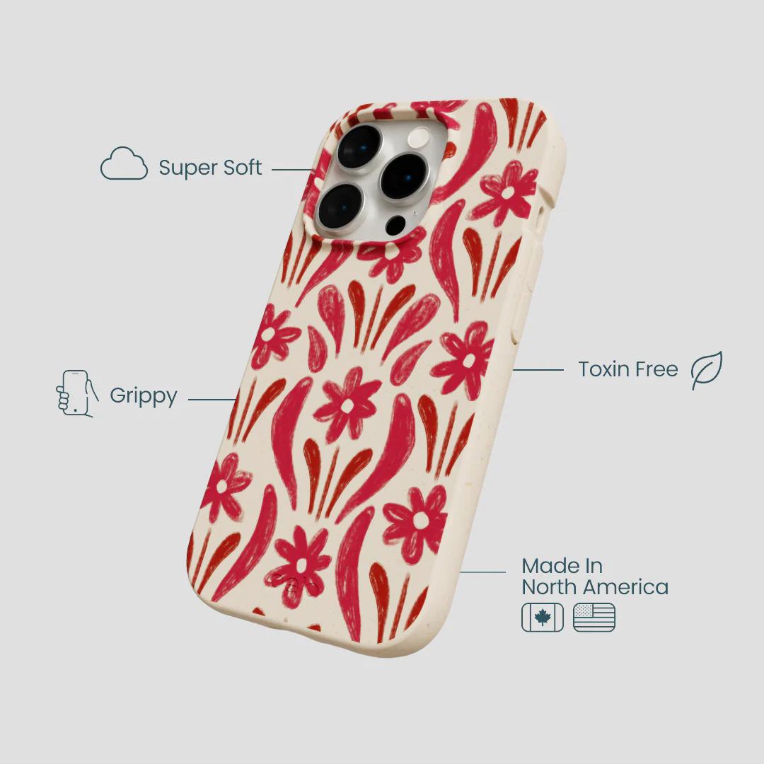 Seashell Flower Stack iPhone 15 Pro Case - Image 4