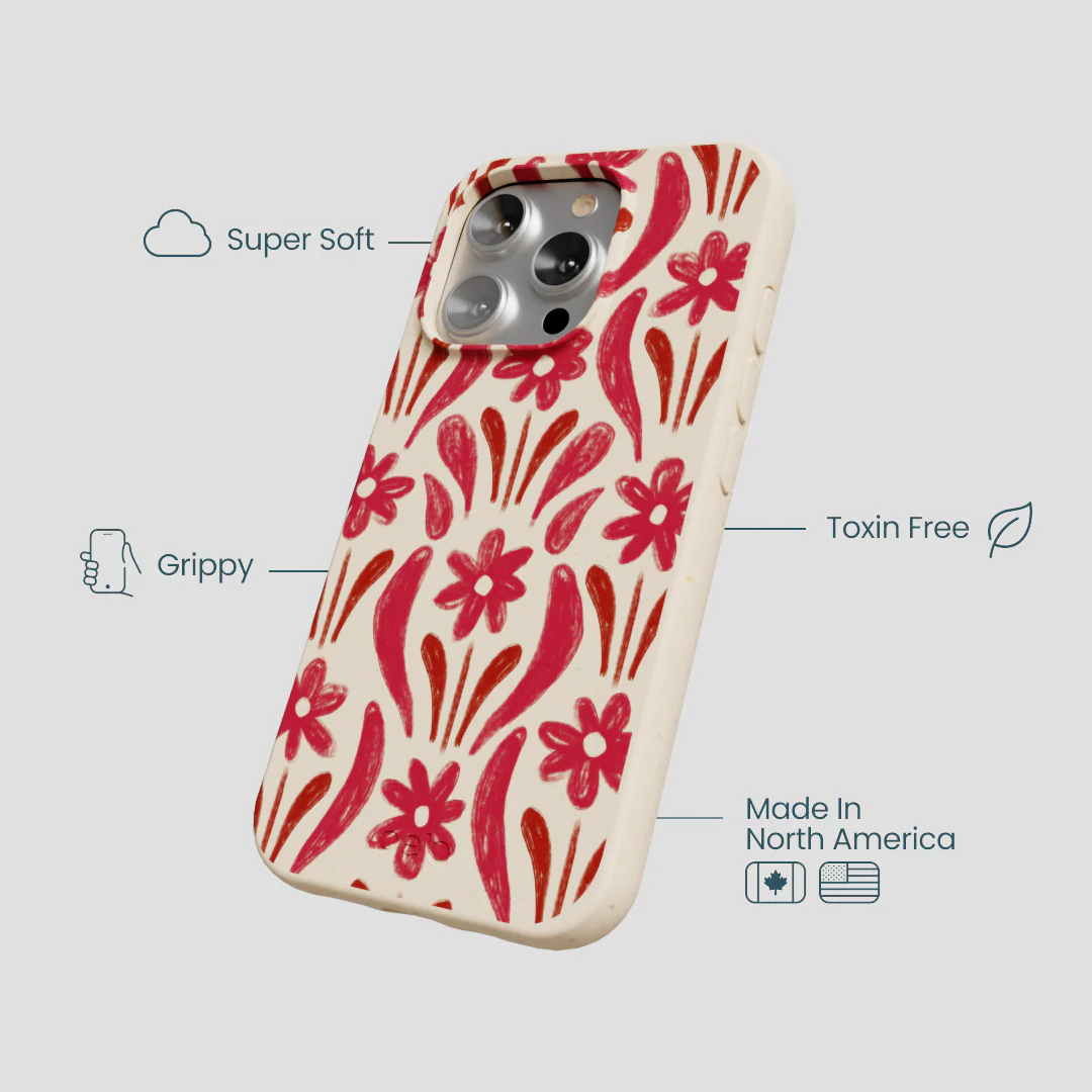 Seashell Flower Stack iPhone 16 Pro Case - Image 4