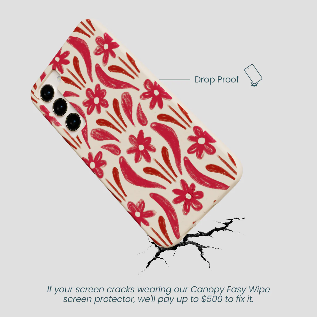 Seashell Flower Stack Samsung Galaxy S24+(Plus) Case - Image 5