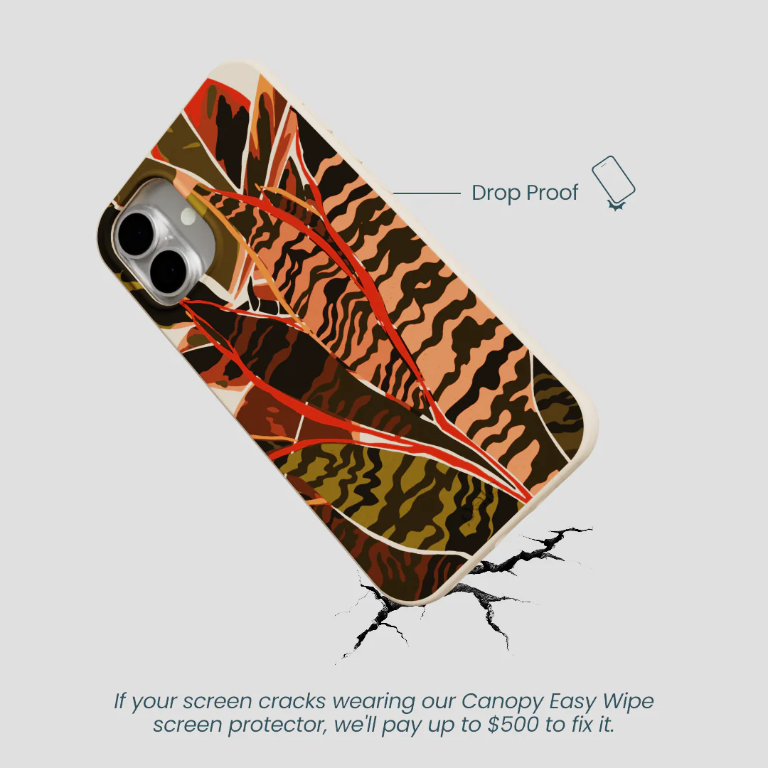 Seashell Foliage iPhone 16 Plus Case - Image 5