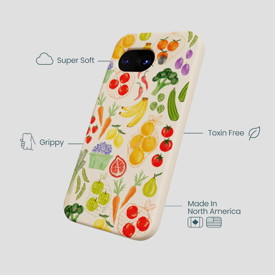 Seashell Fresh Market Google Pixel 9a Case - Image 4