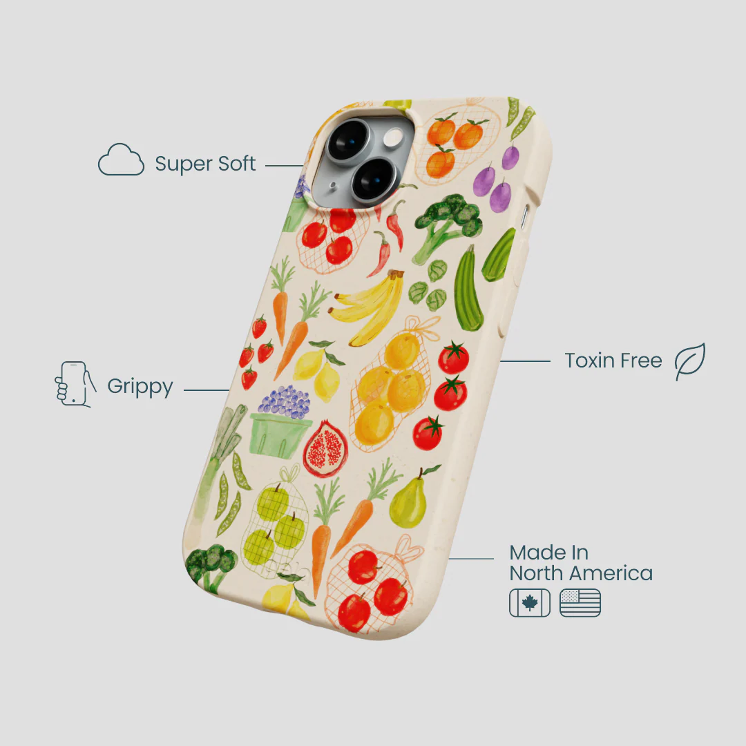 Seashell Fresh Market iPhone 14 Case - Image 4