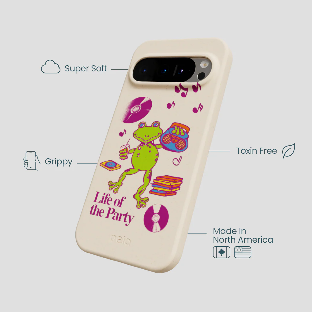 Seashell Frog Party Google Pixel 9/9 Pro Case - Image 4