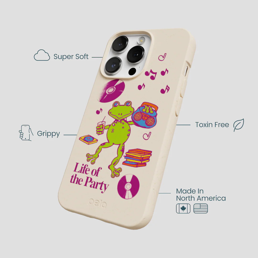 Seashell Frog Party iPhone 13 Pro Max Case - Image 4