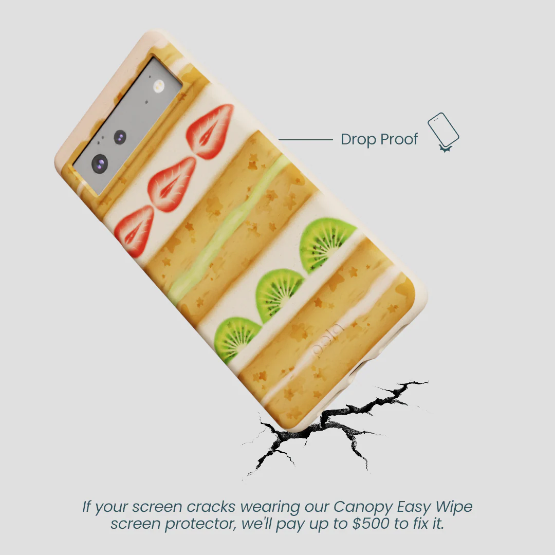 Seashell Fruit Cake Google Pixel 6 Case - Image 5