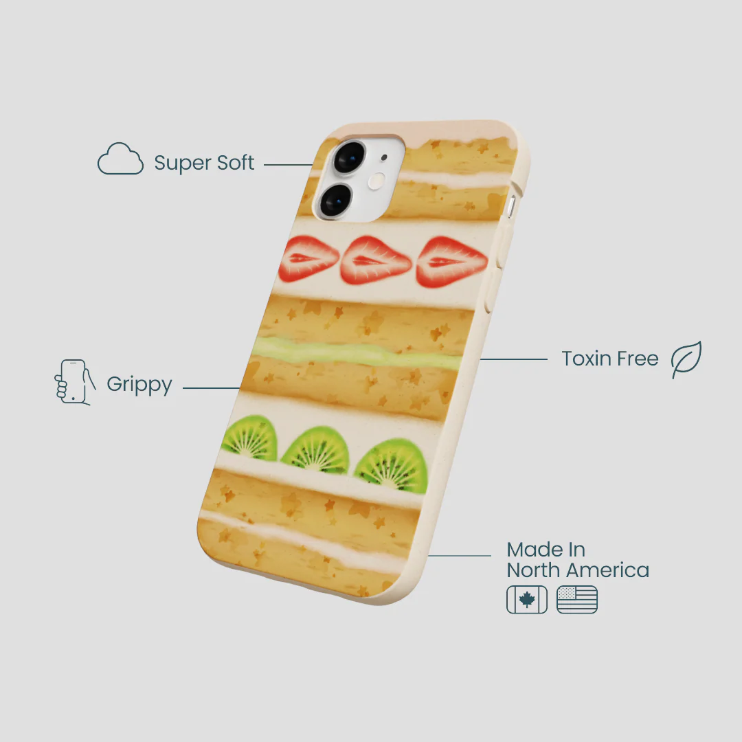 Seashell Fruit Cake iPhone 12 Mini Case - Image 4