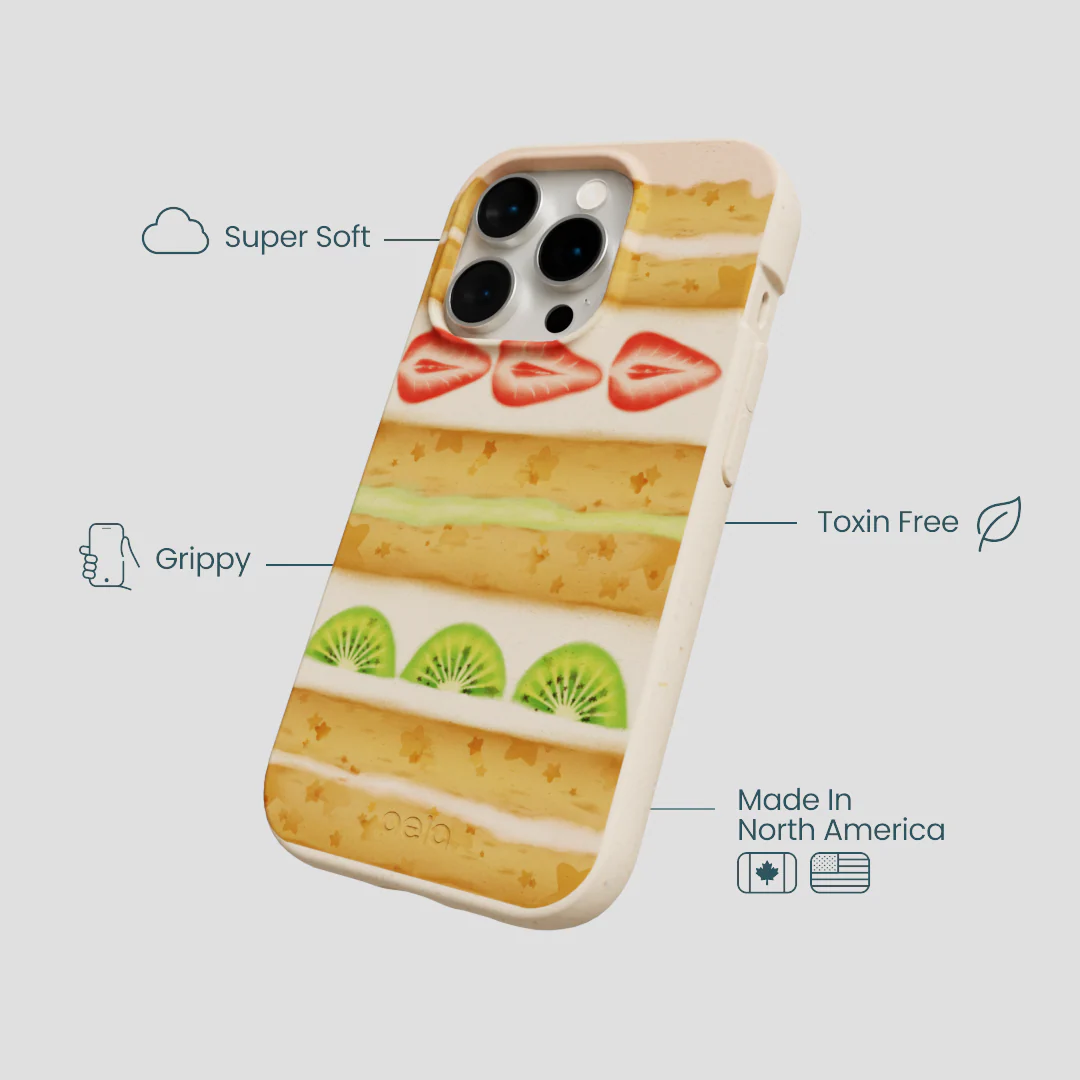 Seashell Fruit Cake iPhone 14 Pro Case - Image 4