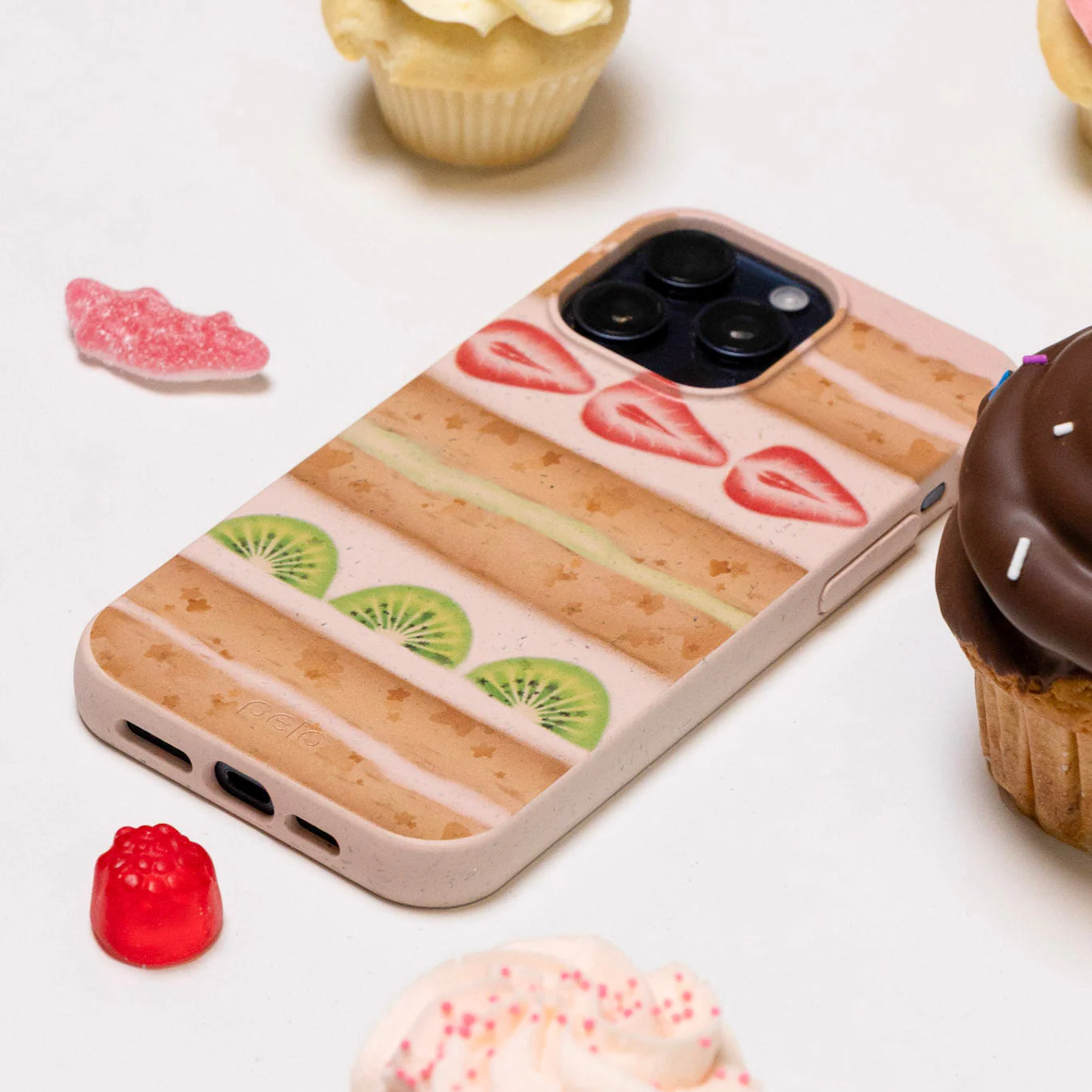 Seashell Fruit Cake iPhone 15 Pro Case - Image 2